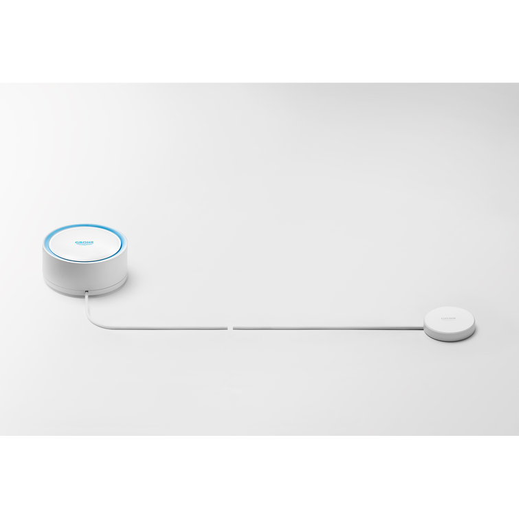 Modern White 3 1/4" Wall Mount Water Security Extension Set