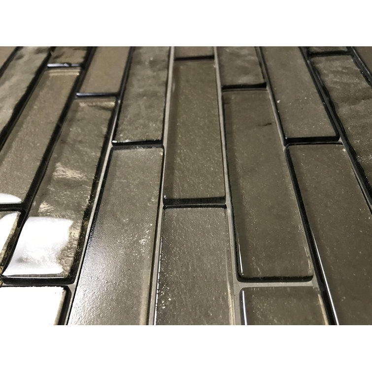 Landscape Bronze Glossy Mosaic Tile for Kitchen and Bathroom