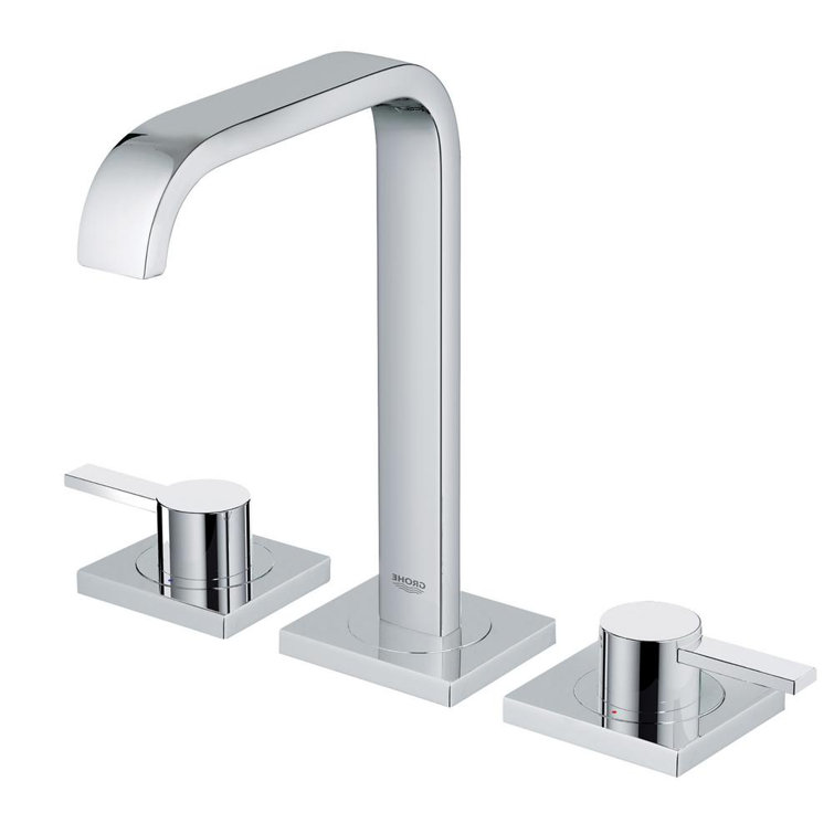 Allure Widespread Bathroom Faucet with Drain Assembly
