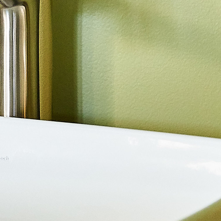Brushed Nickel Single-Hole Bathroom Faucet with Pop-Up Drain