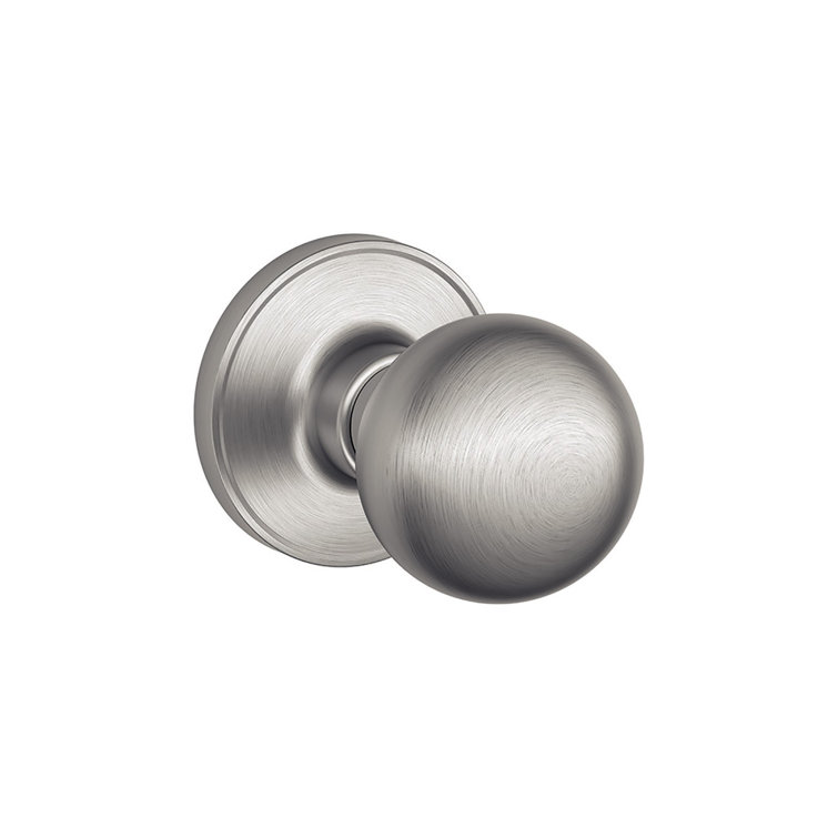 Satin Stainless Steel Ball Knob Passage Lock