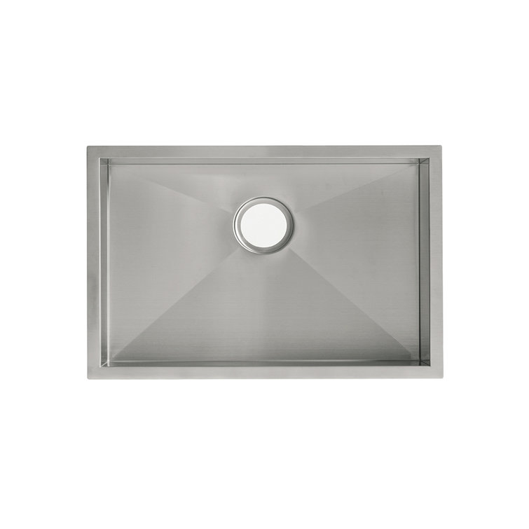 Tourner 27 x 19 Stainless Steel Single Basin Drop-In Kitchen Sink