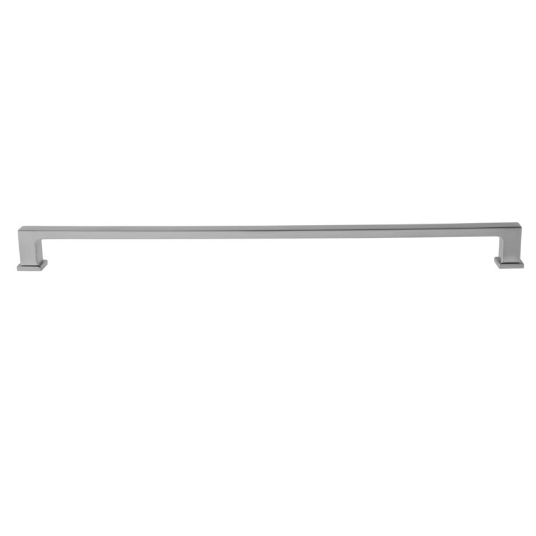 Chelsey 8-Inch Satin Nickel Rectangular Bar Pull with Mounting Hardware