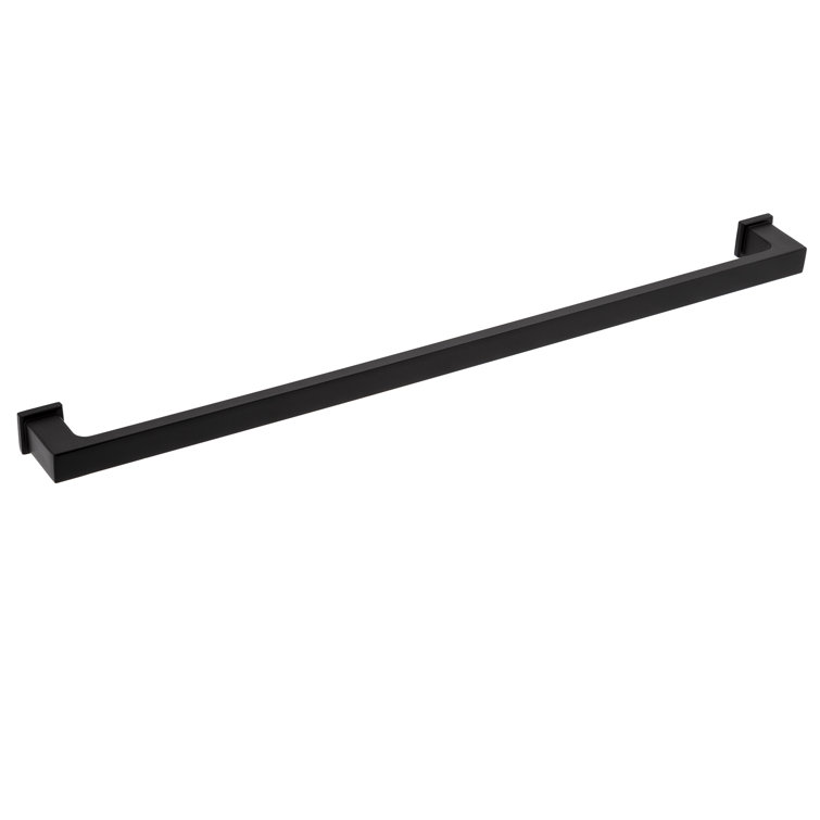 Chelsey Matte Black 8-inch Bar Pull with Mounting Hardware