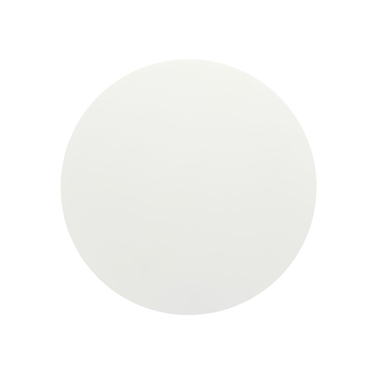 Avondale 60" White Transitional Round Wood Dining Table