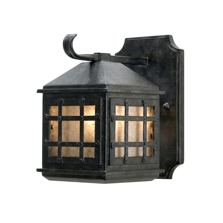 Dumas Smoke Finish Direct Wired Wall Sconce