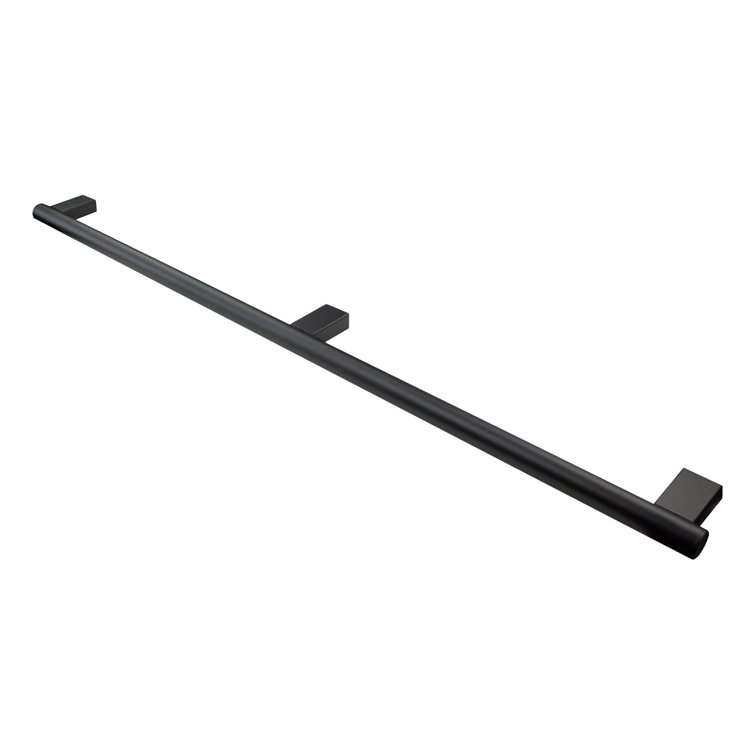 Maddox 32-Inch Black Stainless Steel Grab Bar
