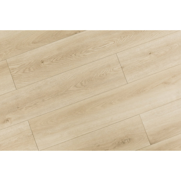 Mesa Tan Wide Plank Oak Look Waterproof Vinyl Flooring