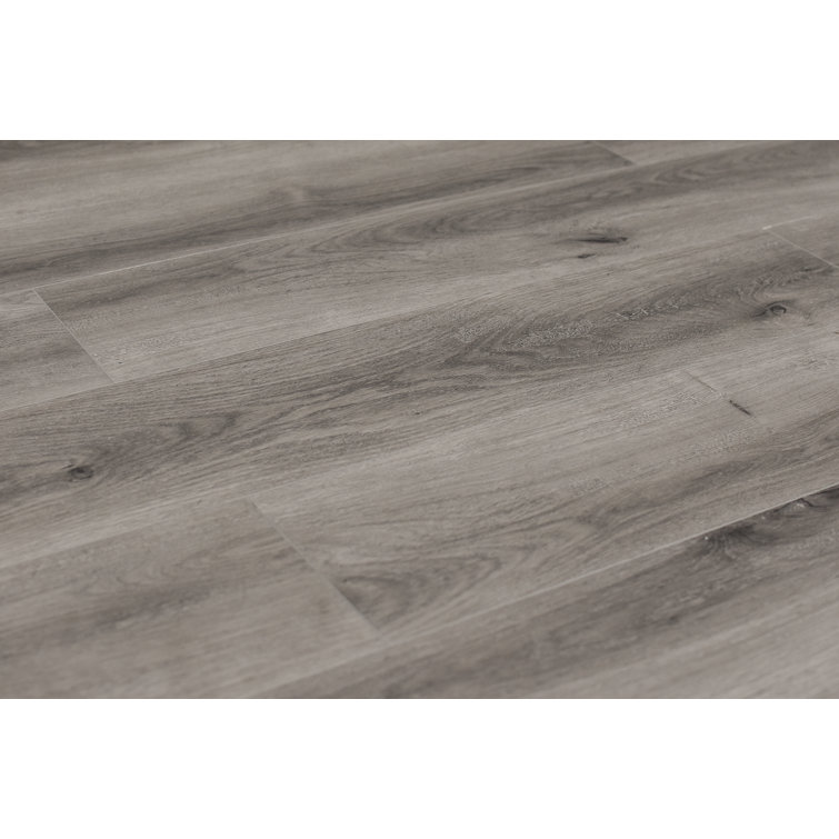 Keystone Gray Extra Long Oak Look Waterproof Vinyl Plank Flooring