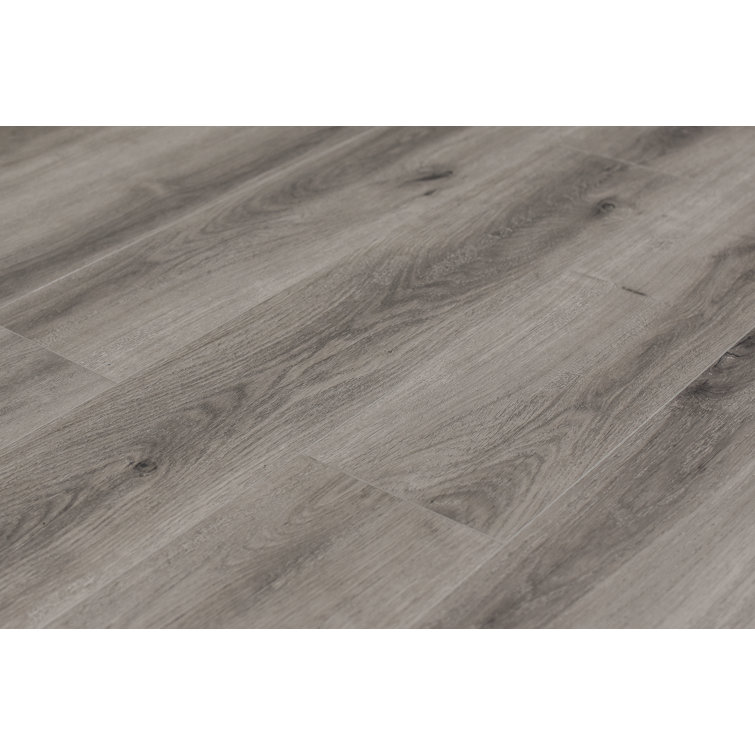 Keystone Gray Extra Long Oak Look Waterproof Vinyl Plank Flooring