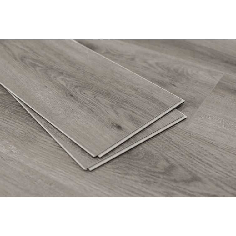 Keystone Gray Extra Long Oak Look Waterproof Vinyl Plank Flooring