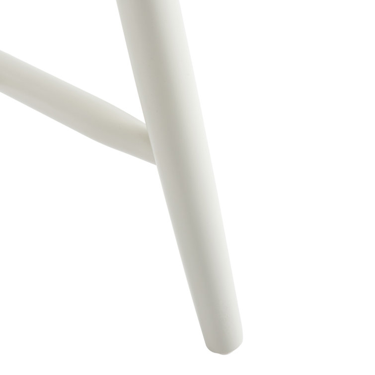 Camden Off-White High Back Windsor Side Chair Set