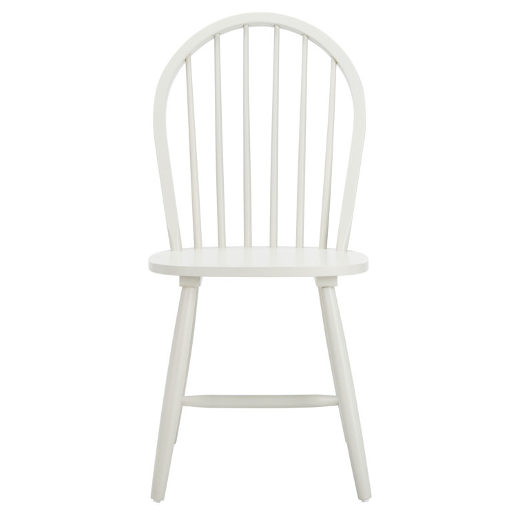 Camden Off-White High Back Windsor Side Chair Set