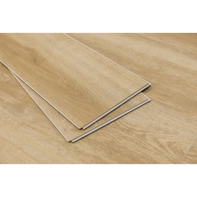 Vista Clay 7" x 60" Oak Look Waterproof Vinyl Plank Flooring