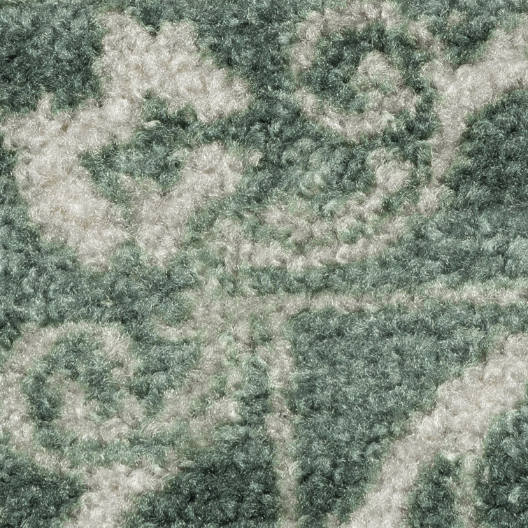 Light Spa Synthetic Tufted Non-slip Runner Rug