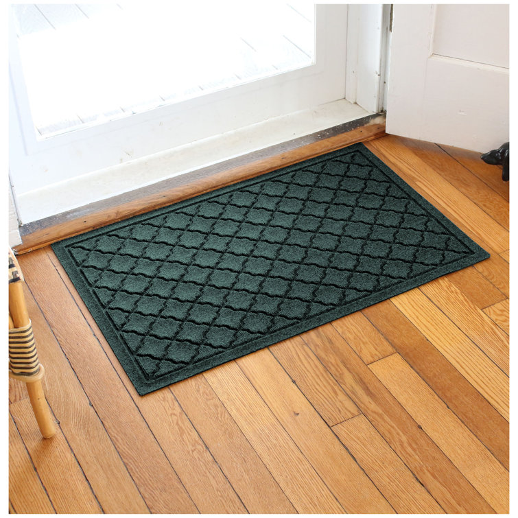 Bluestone Polypropylene Outdoor Rectangle Doormat with Rubber Backing