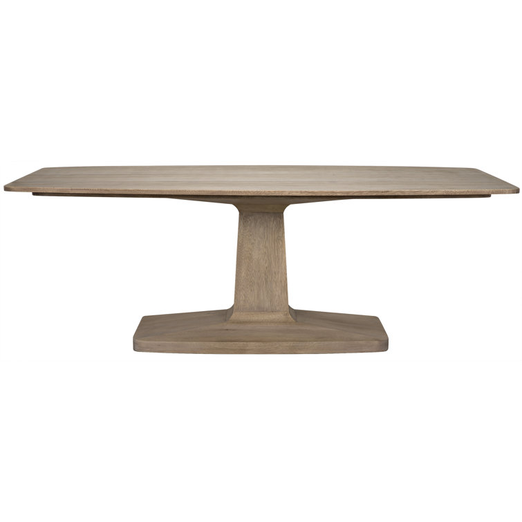 Mikaela Contemporary Extendable Walnut Dining Table