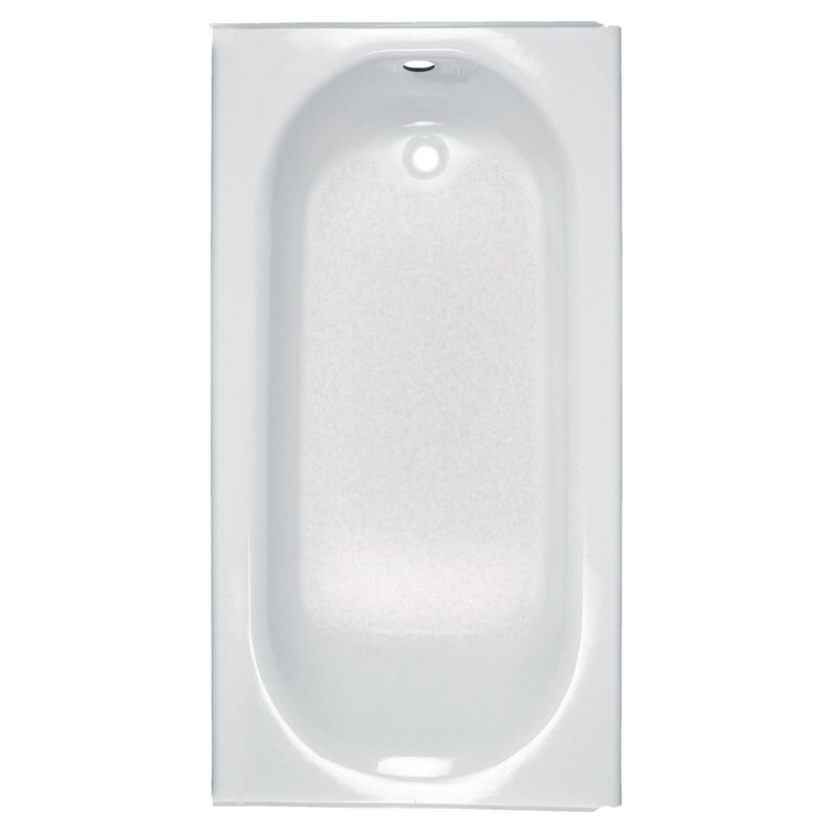 Princeton 61'' White Cast Iron Alcove Bathtub