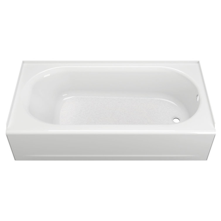 Princeton 61'' White Cast Iron Alcove Bathtub