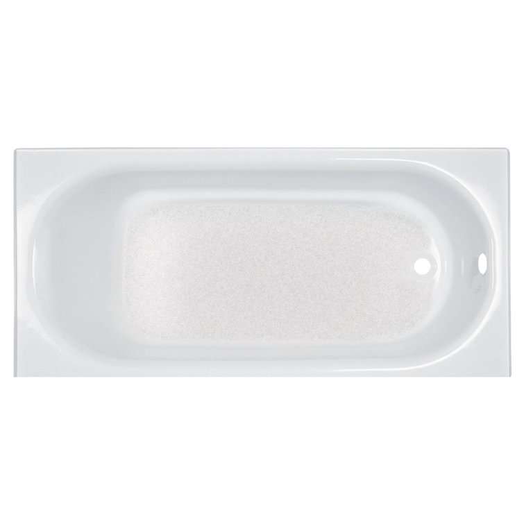 Princeton 61'' White Cast Iron Alcove Bathtub
