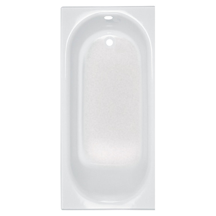 Princeton 61'' White Cast Iron Alcove Bathtub