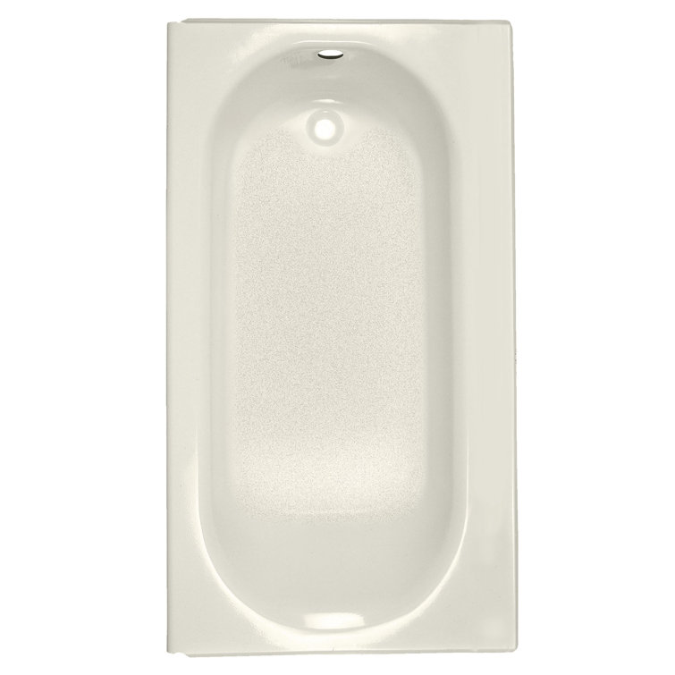 Princeton 61'' White Porcelain Alcove Bathtub with Left Drain