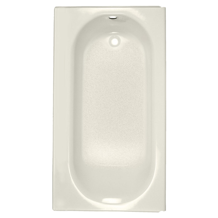 Princeton 61'' White Porcelain Alcove Bathtub with Left Drain