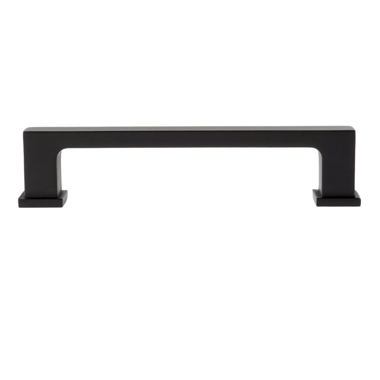 Chelsey Matte Black 8-inch Bar Pull with Mounting Hardware