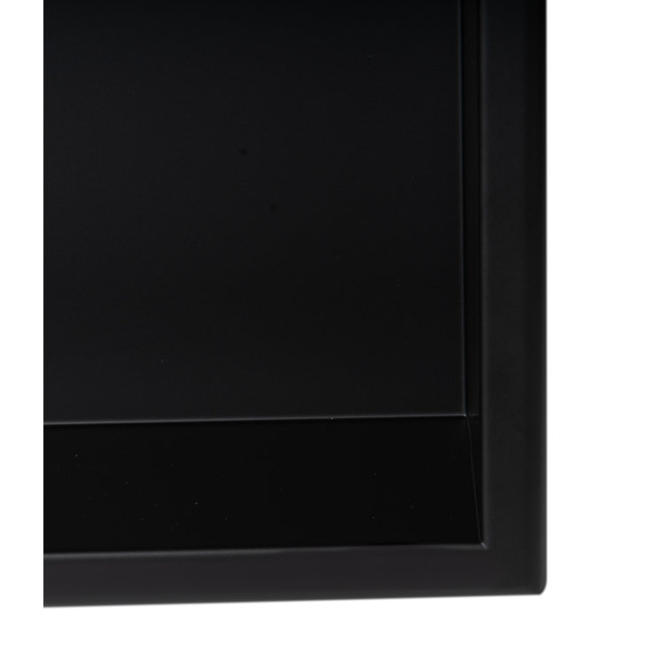 Matte Black Stainless Steel Wall Mount Shower Shelf