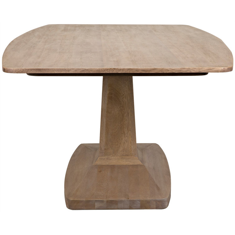 Mikaela Contemporary Extendable Walnut Dining Table
