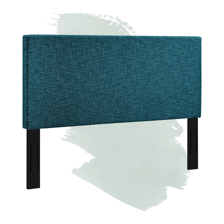 Taylor Full/Queen Light Gray Linen Fabric Upholstered Headboard