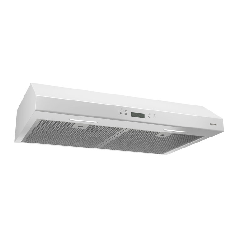 Broan NuTone 30" White Steel Convertible Range Hood