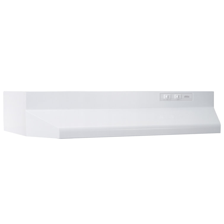 Broan NuTone 30" White Steel Under Cabinet Range Hood