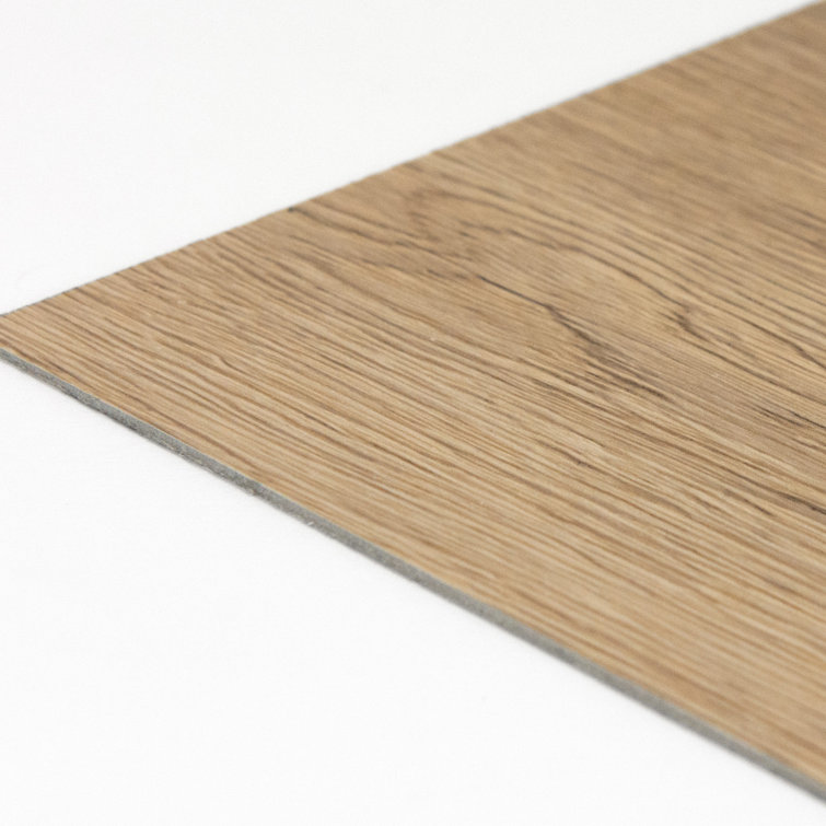 Brown 12'' x 12'' Vinyl Peel and Stick Floor Tiles