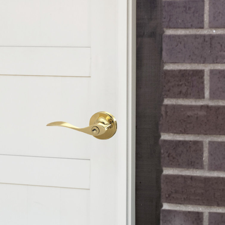 Oil Rubbed Bronze Keyed Entry Door Lever