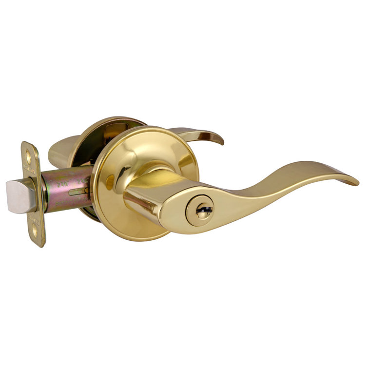 Oil Rubbed Bronze Keyed Entry Door Lever