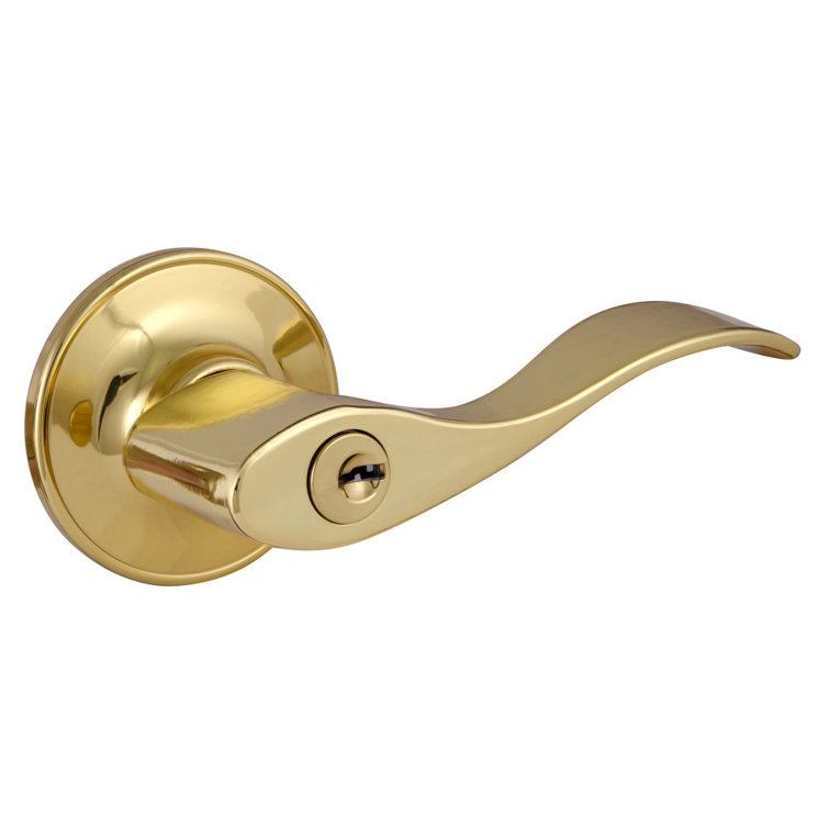 Oil Rubbed Bronze Keyed Entry Door Lever