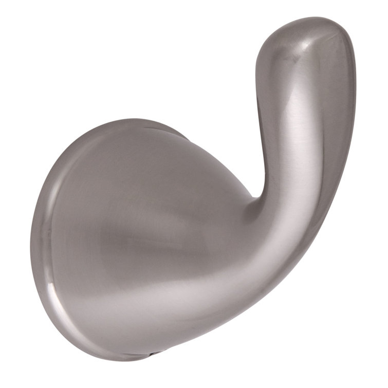 Brushed Nickel Zinc Bathroom Robe Hook