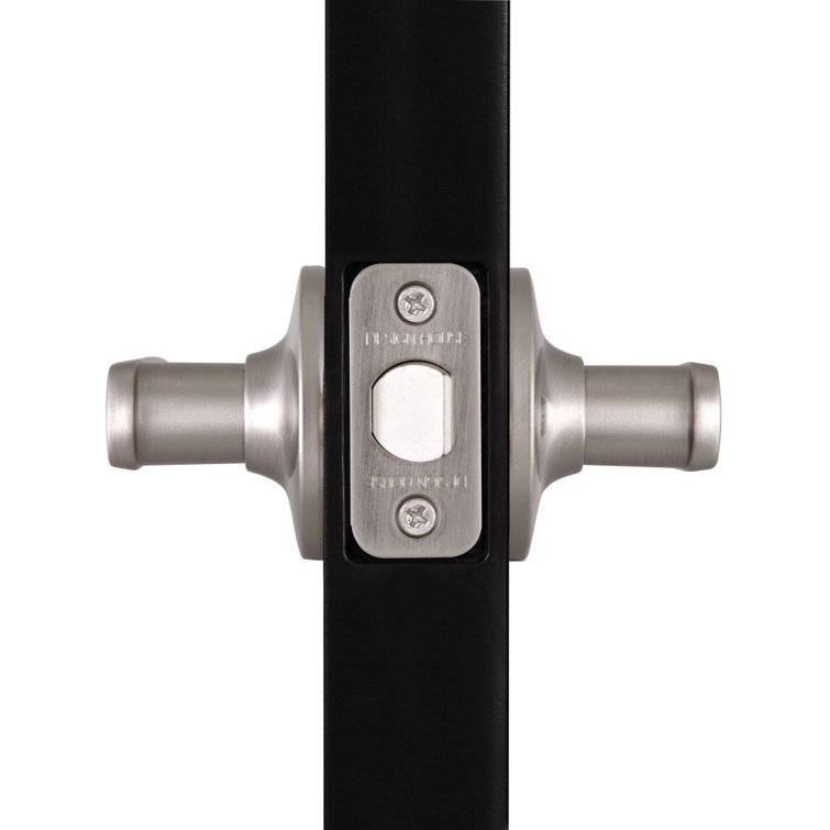 Satin Nickel Passage Hall and Closet Door Lever Handle