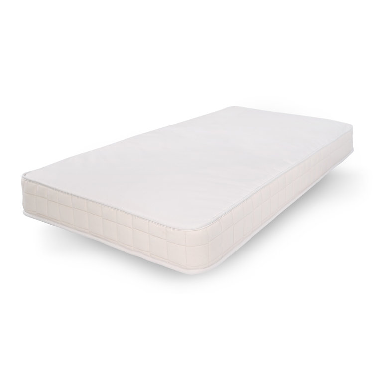 Twin Organic Latex Foam Innerspring Mattress with Waterproof Side