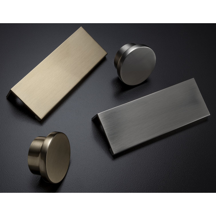 Ethan 3" Satin Nickel Rectangular Finger Pull