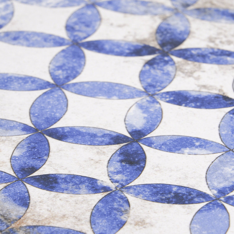 Gorham 8x8 Blue Matte Porcelain Encaustic Tile