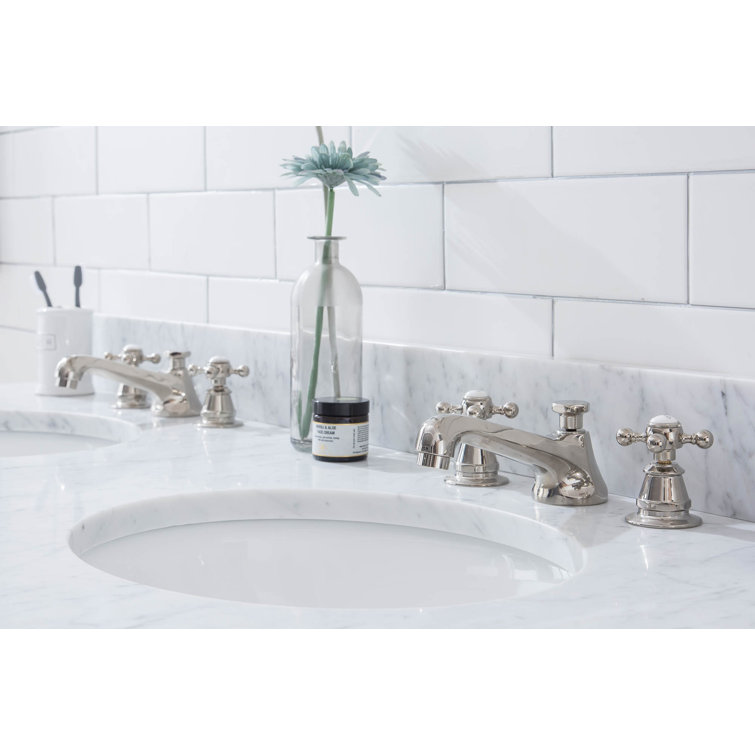 Embassy 60'' Double Sink Console with Marble Top