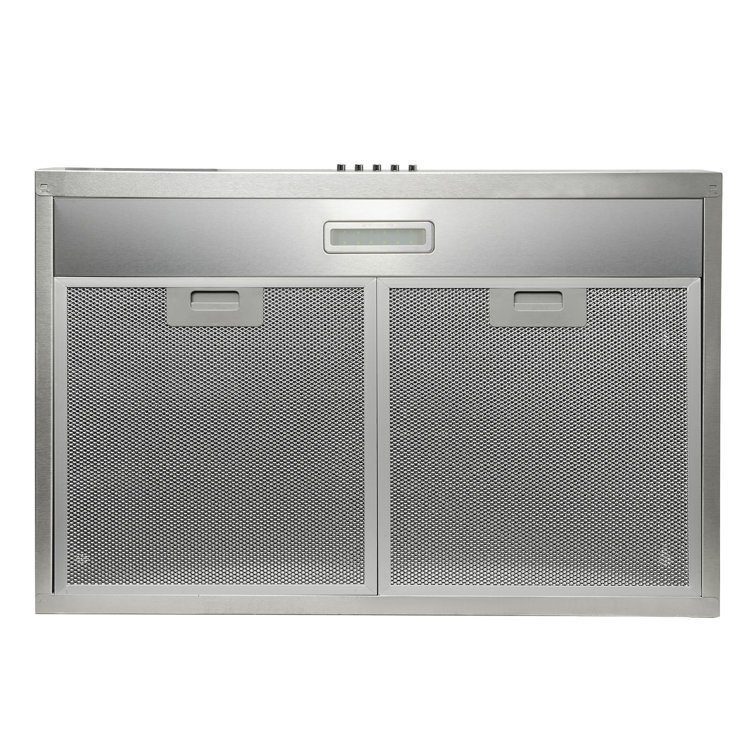 30-Inch Convertible Stainless Steel Under Cabinet Range Hood with Charcoal Filters