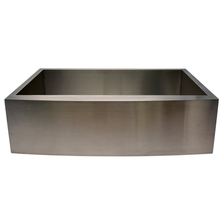 36'' Stainless Steel Farmhouse Apron Single Bowl Kitchen Sink