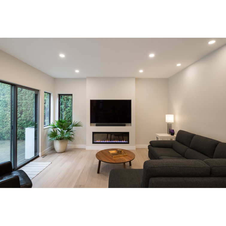 Dimplex Ignite XL 50-Inch Black Linear Electric Fireplace