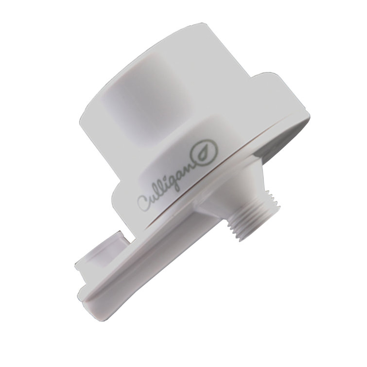 Culligan White Plastic Inline Showerhead Filtration System