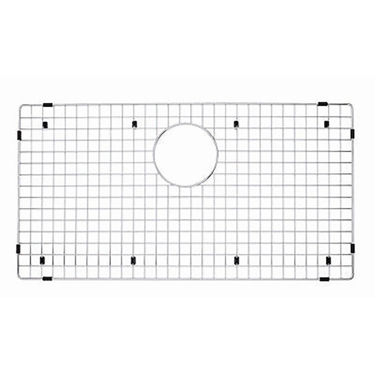 27.56" x 14.56" Stainless Steel Sink Grid for Single Basin