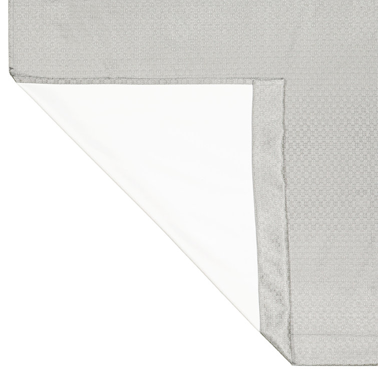 Plum Cotton Polyester Blackout Rod Pocket Window Panel