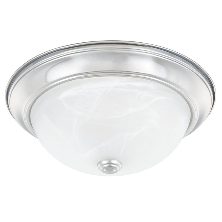 Matte White 5.25'' H Indoor/Outdoor Flush Mount Ceiling Bowl